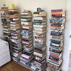 Silver Floating Bookshelf 