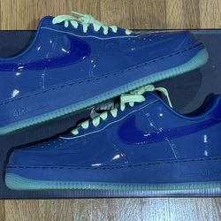 Nike Air Force 1 Patent Leather Mystic Navy