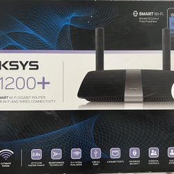 Linksys AC1200+ Dual Band Gigabyte Router 