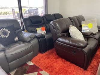 3 Pieces. Recliners.