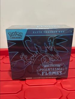 Phantasmal Flames ETB factory sealed Pokemon