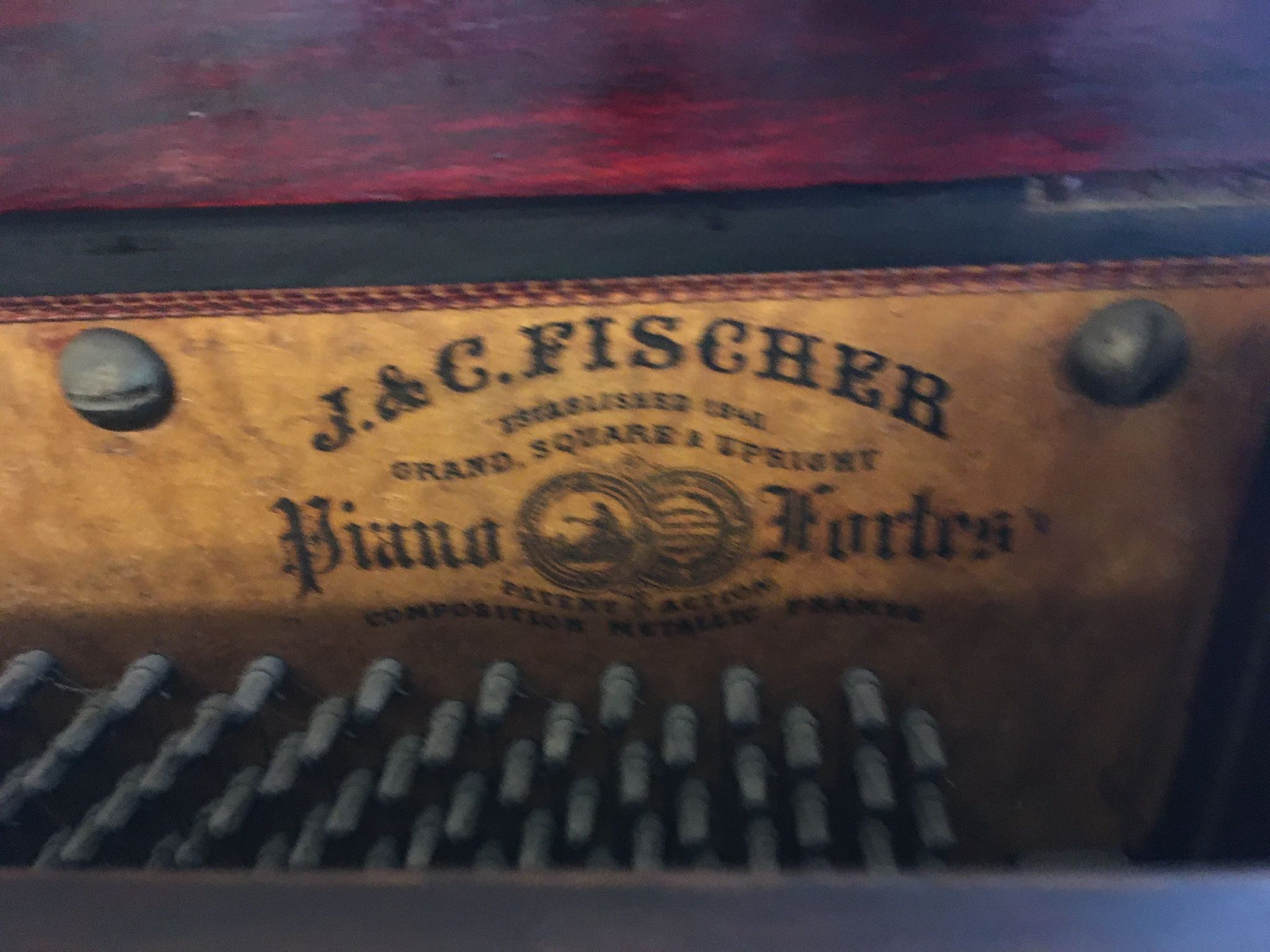 Antique Piano 1800’s in Fair Condition 