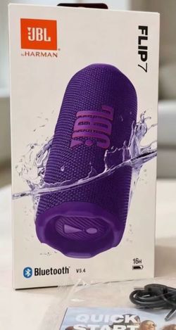 Jbl flip 7 purple brand new
