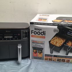 Ninja Foodi 2 Basket Air Fryer 6 in 1 8qt with DualZone (Ninja