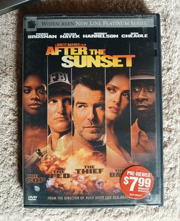 After The Sunset Movie DVD