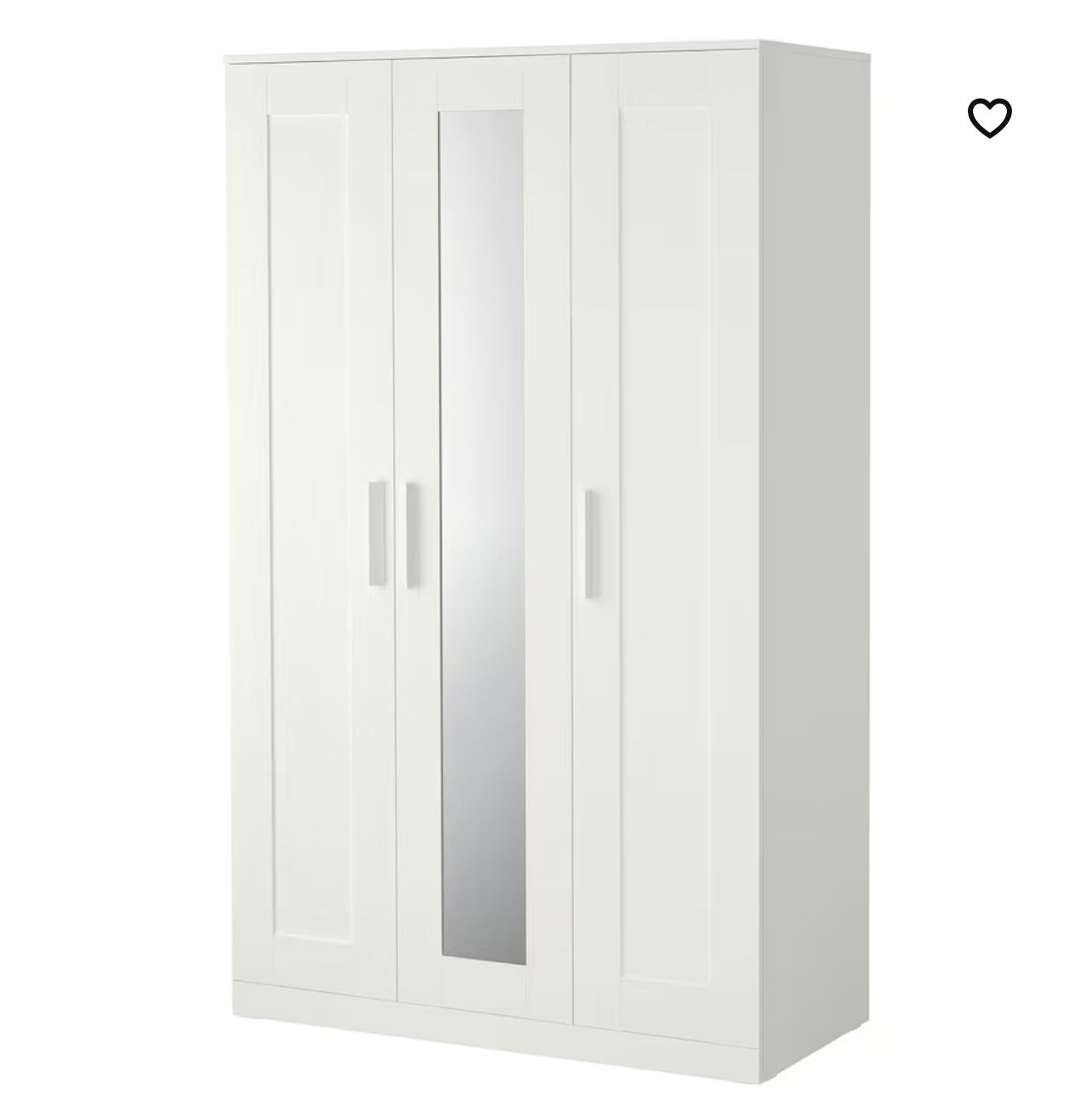 Wardrobe With 3 Doors And Mirror 
