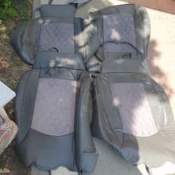 Leather Suede Seat Covers
