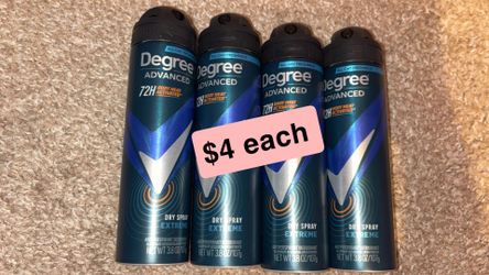 Degree men spray deodorant