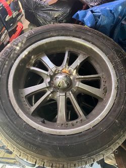 20-Inch Alloy Wheel with 275/55R20 All-Weather Tire