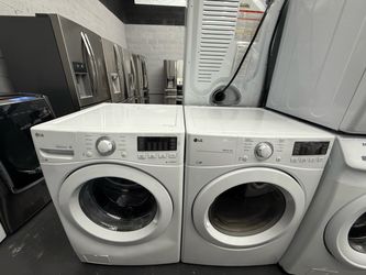 LG Washer and Dryer Set “27 ( Lavadora y secadora )