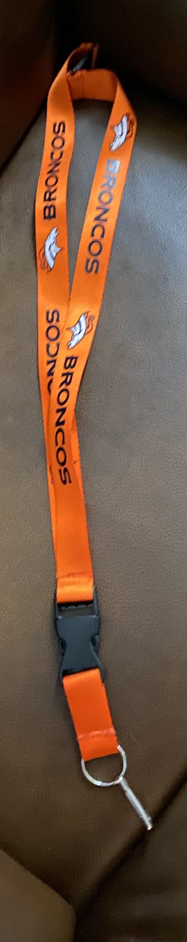 Broncos Badge Holder / Lanyard