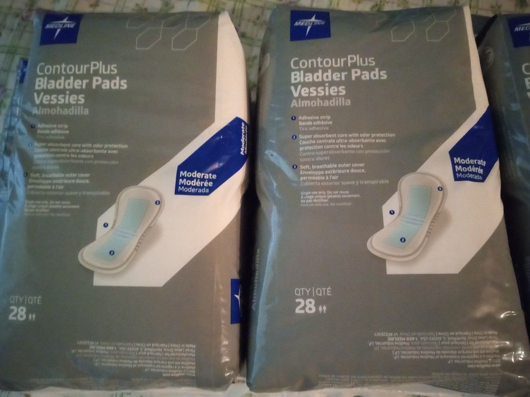 Contour Plus * Bladder Pads * Vessies