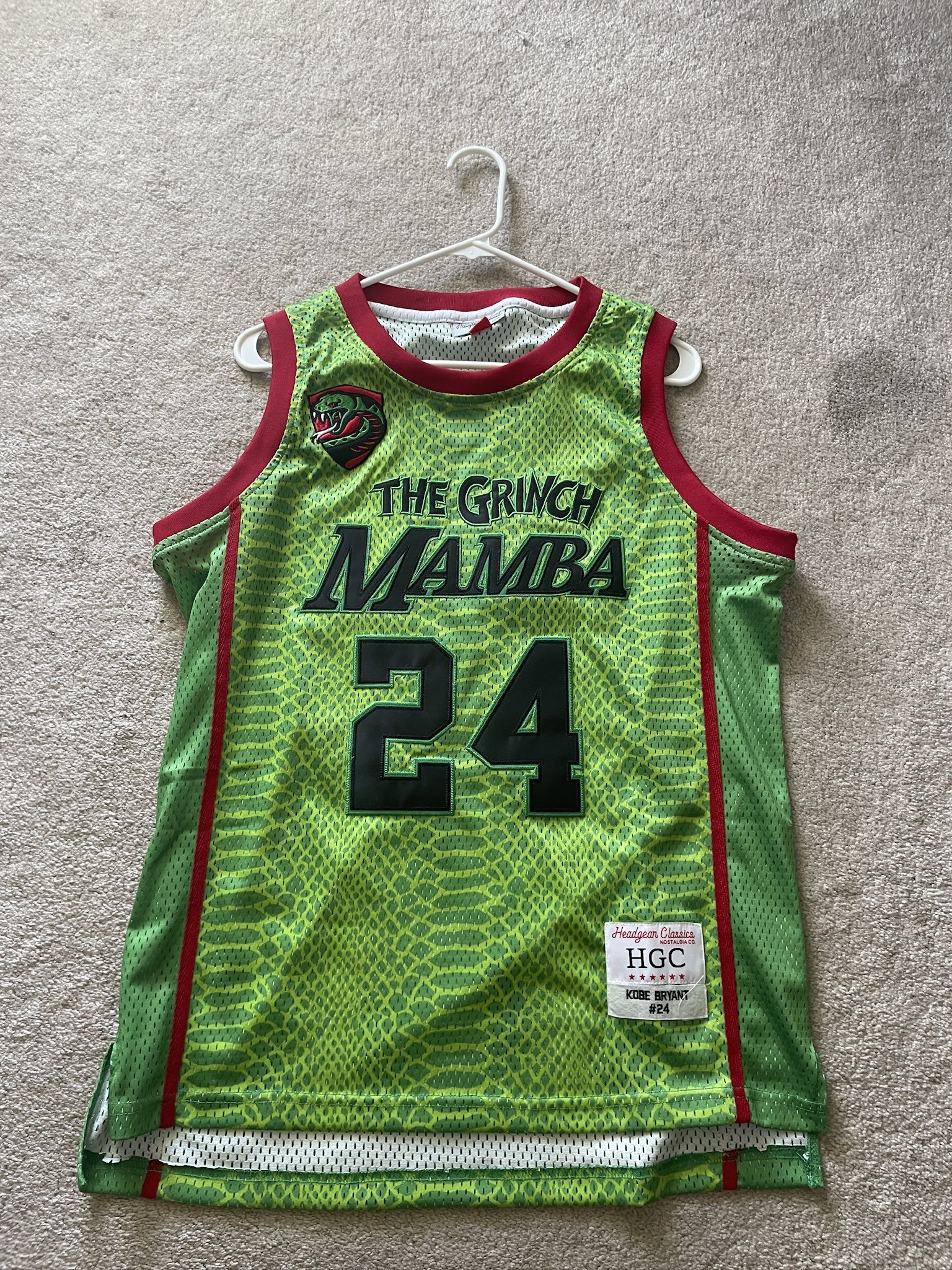 Kobe Grinch Basketball Jeresy Small