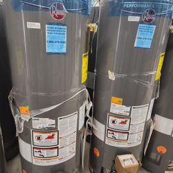 New Water Heater Rheem 