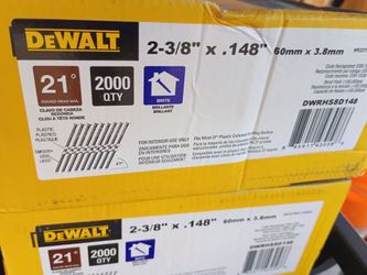 Framing nails 2 3/8" available now two boxes,