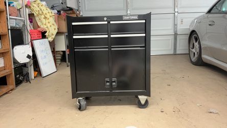 Craftsman Metal Tool Box with Wheels