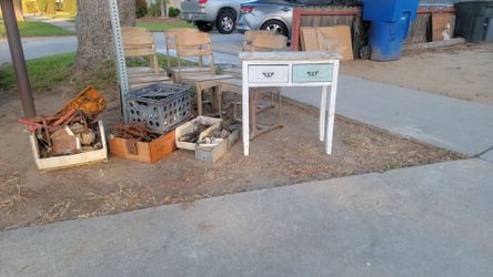 Metal tools chairs FREE FREE