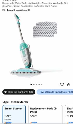 Shark steam mop