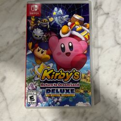 Kirby Return To Dreamland Deluxe Nintendo Switch