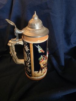 Tin Wind-Up Carousel Merry-Go-Round Toy in Original Box