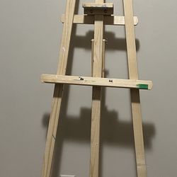 Wood Floor Easel