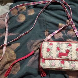 Vera Bradley Crossbody Wristlet 