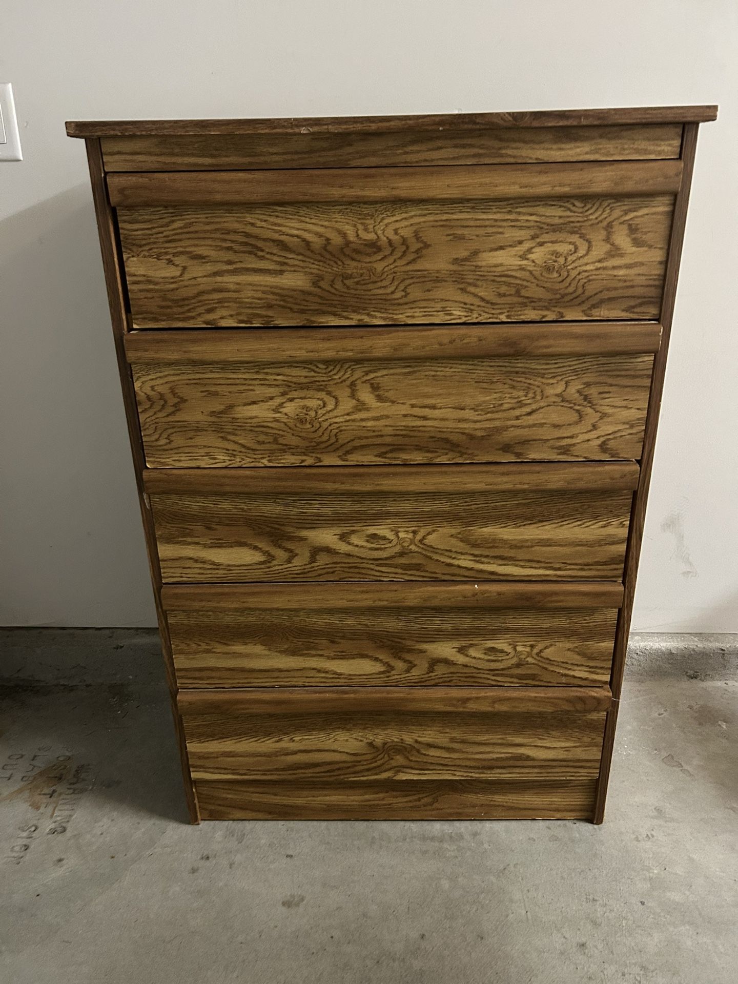 5 Drawer Dresser — Oldie But Goodie