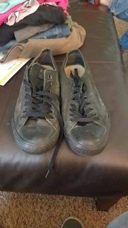 Black Converse shoes