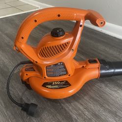 Black & Decker electric blower 250 mph
