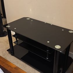 Black TV Stand 