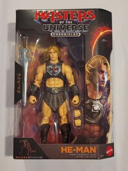 MOTU Masters of the Universe Chronicles HE-MAN 2026 Movie Figure NEW IN HAND