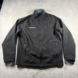 Southwest Airlines Jacket Men’s L Black Zip Up Employee Uniform Soft Shell #2905
