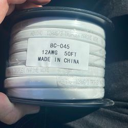 12 Awg Gauge 12/awg/3 Triplex Marine Wire 