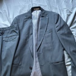 ZARA Dark Green Complete Suit Size M