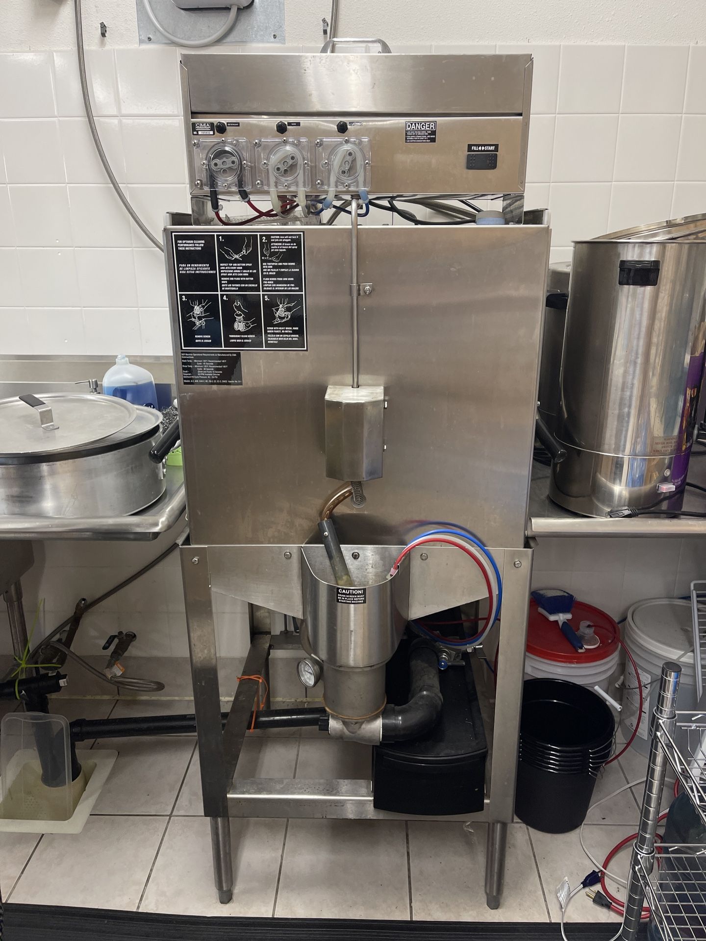 Energy Mizer Ah2 Commercial Dishwasher
