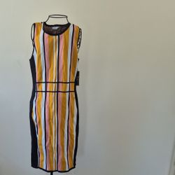 Unique Knit Shift Dress