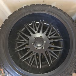 22x12.5 Cali Off-Road  Rawkon Wheel And Tire Package