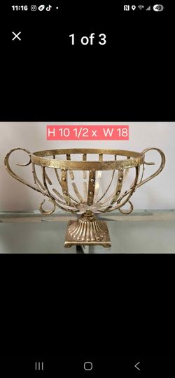 Gold Decor Vase