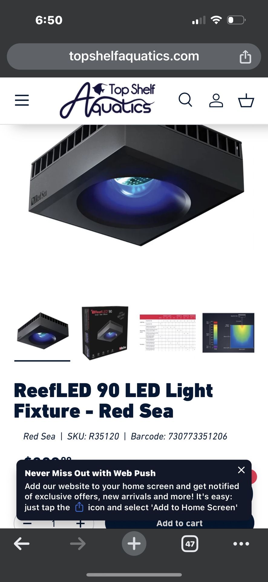 RL 90 Aquarium Lights (2)