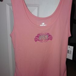 Juicy couture Ribbed Knit Tank Top Flamingo Pink