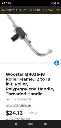 Roller Brush Frame