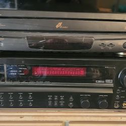 Kenwood Receiver W 5 Disc Player