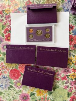 1992 United States Mint Proof Set x4
