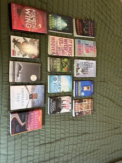 Books 5$ Each Soft 7$ Each Hard Cover 