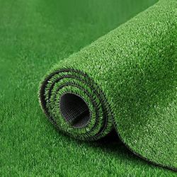 4×10 Ft  Artificial Grass Astroturf Rug Indoor Outdoor Use, Fake Grass Dog Turf Mat Synthetic Lawn for Garden Landscape, Patio, Backyard, Balcony