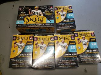 2020 Panini Football Select Hangers And Mega Box