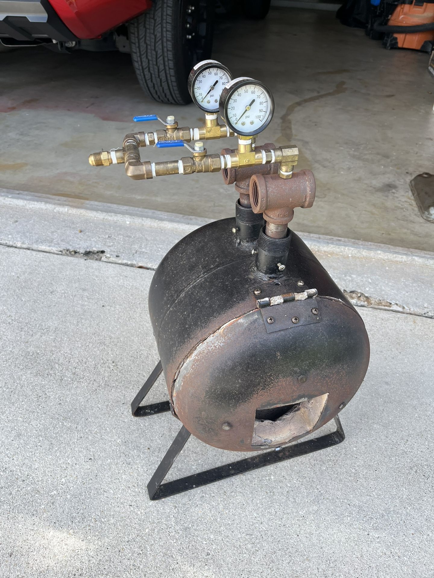 Propane Forge, Tank, and Hose