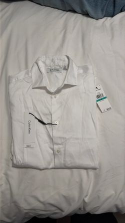 Calvin Klein boys long sleeve dress shirt
