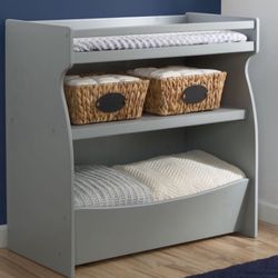 Changing Table With Mat  And Storage