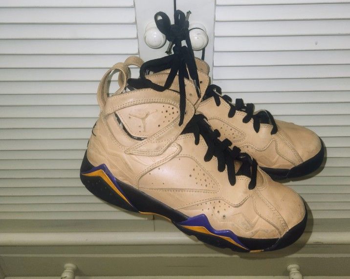 Nike Air Jordan 7 Retro SE 'Afrobeats' sneaker shoes womens size Y5.5 (US)
